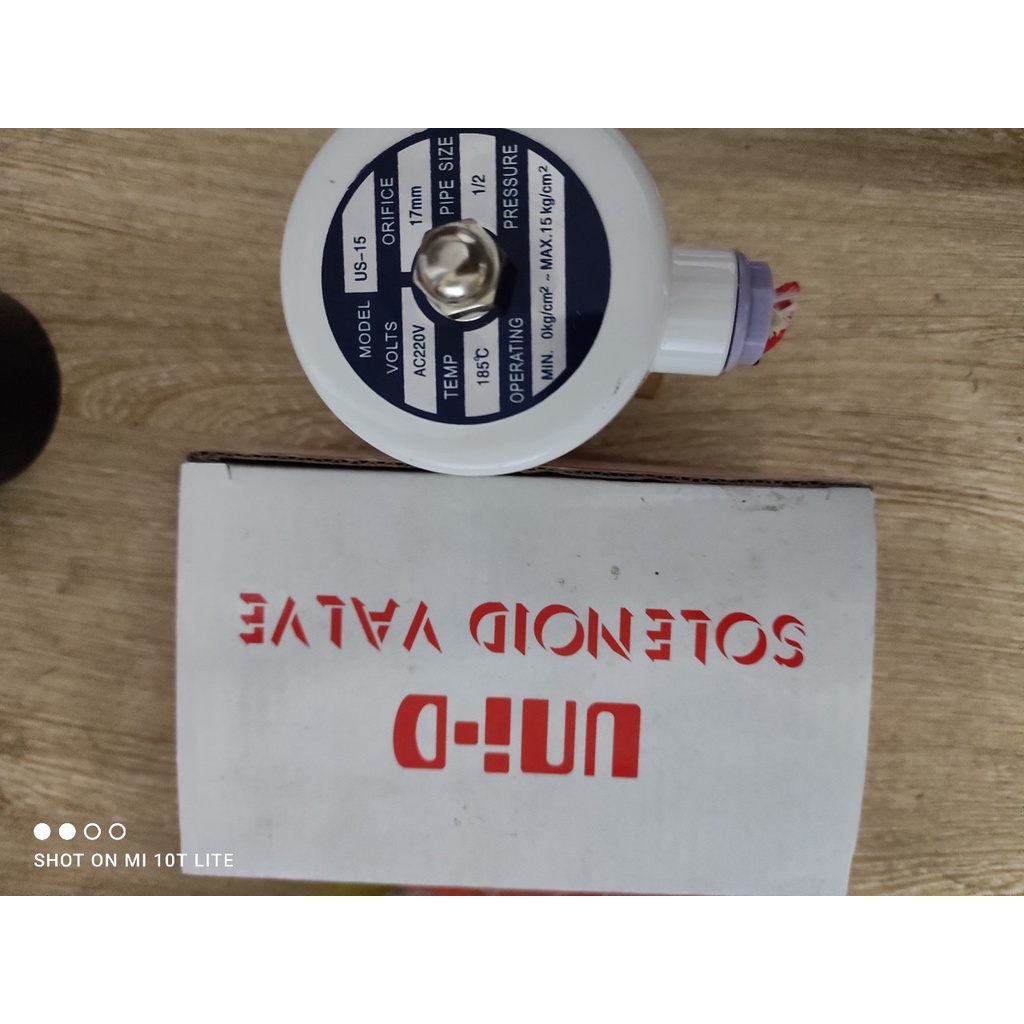 Van điện từ nước nóng,hoá chất US -15 US-20