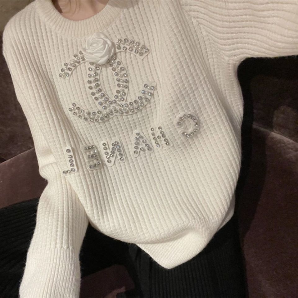 Hàng Có Sẵn!Chane!Áo Khoác Cardigan Dáng Rộng Thiết Kế Mới Giữ Ấm Cao Cấp Thời Trang Dành