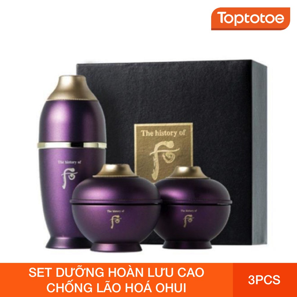 Bộ 3 Sản Phẩm Dưỡng Da Ohui Whoo Mini Hoàn Lưu Cao Hwanyu Special Gift Set