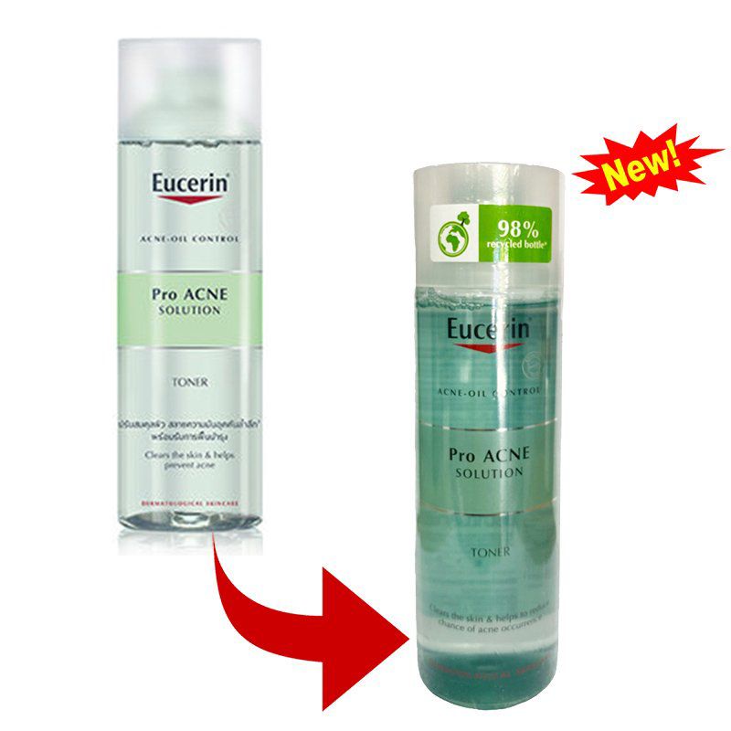 EUCERIN PRO ACNE TONER 200ml - Nước cân bằng dành cho da nhờn mụn