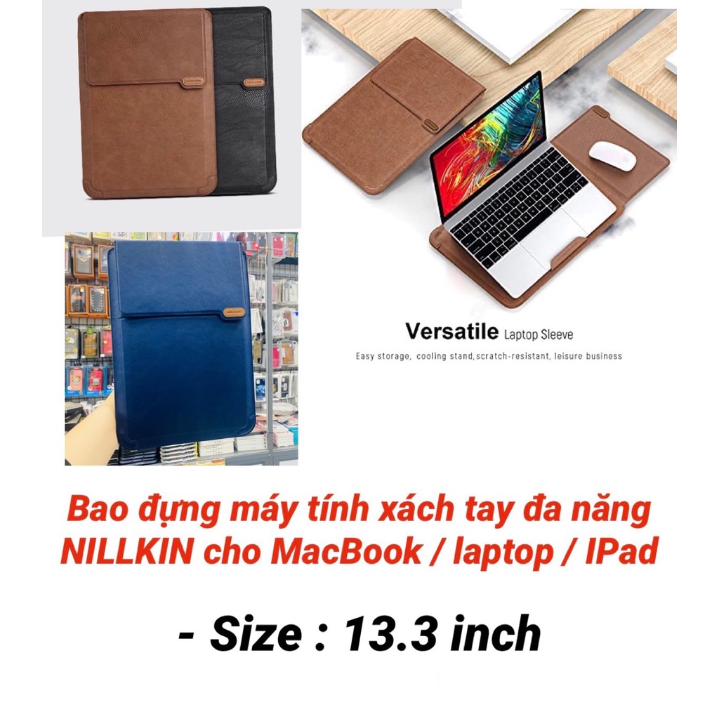 Bao đựng máy tính xách tay đa năng Nillkin cho Macbook / Laptop / Ipad