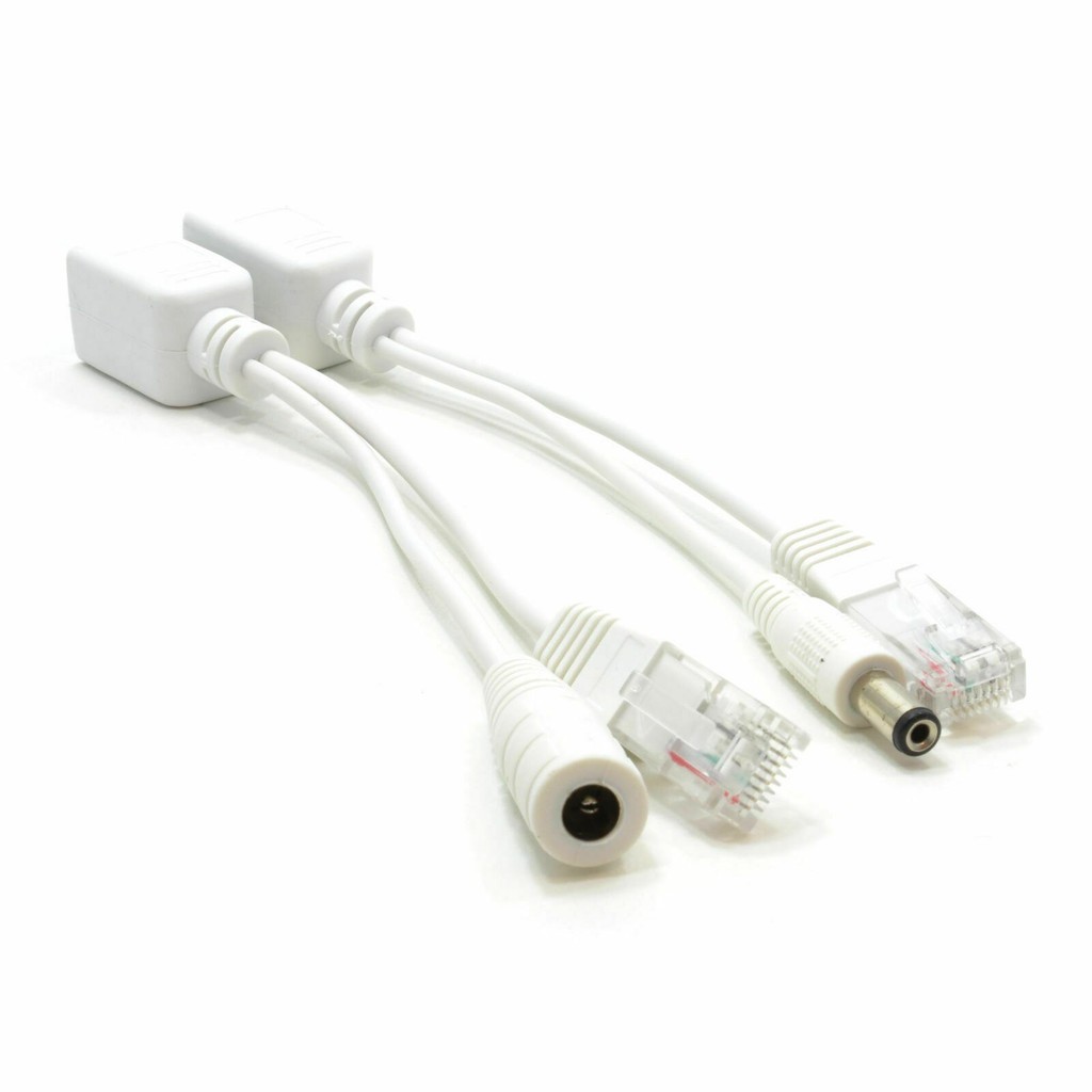 Bộ 2 cáp truyền tín hiệu POE cho camera