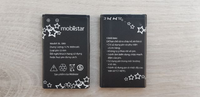 Pin CHÍNH HÃNG mobiistar B218 (BL-080)