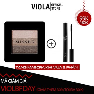 Phấn mắt 3 màu missha triple shadow no.4 1.5g