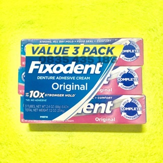 Keo dán răng giả Fixodent 68g