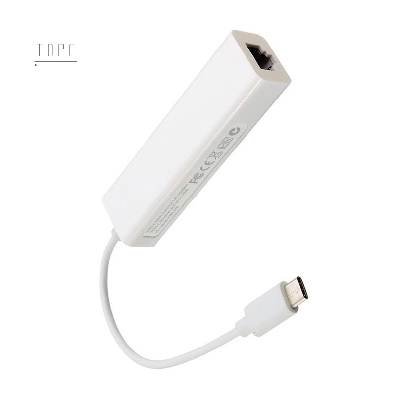 Cáp điều hợp chuyển đổi USB-C/TYPE-C sang RJ45 Ethernet LAN Internet cho MACBook & thiết bị TypeC