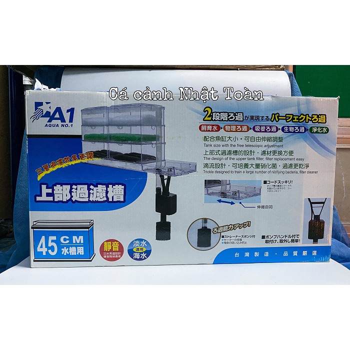 LỌC DÀN MƯA CHO HỒ 45M 3 TẦNG AQUA NO 1 CÓ SẴN MÁY BƠM NƯỚC