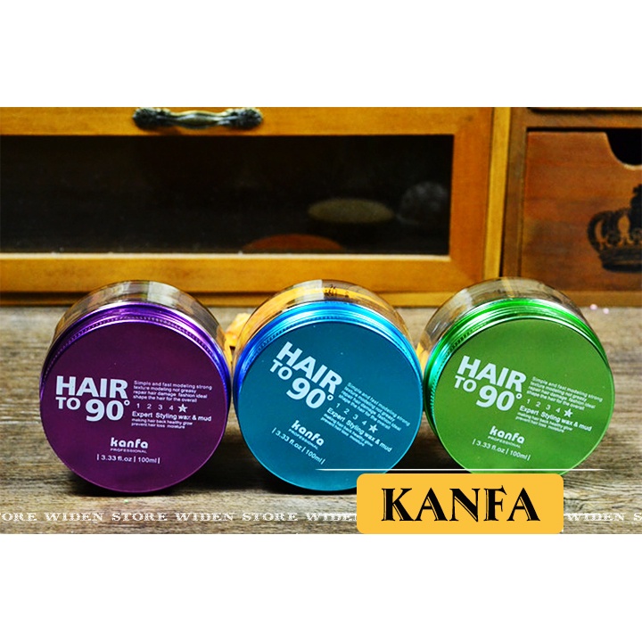 Sáp Vuốt Tóc Nam Hair To 90 Gel Wax Keo Vuốt Tóc Tạo Kiểu Chính Hãng Hộp Xanh Dương Công Nghệ Nhật Bản WST10 WIDEN STORE