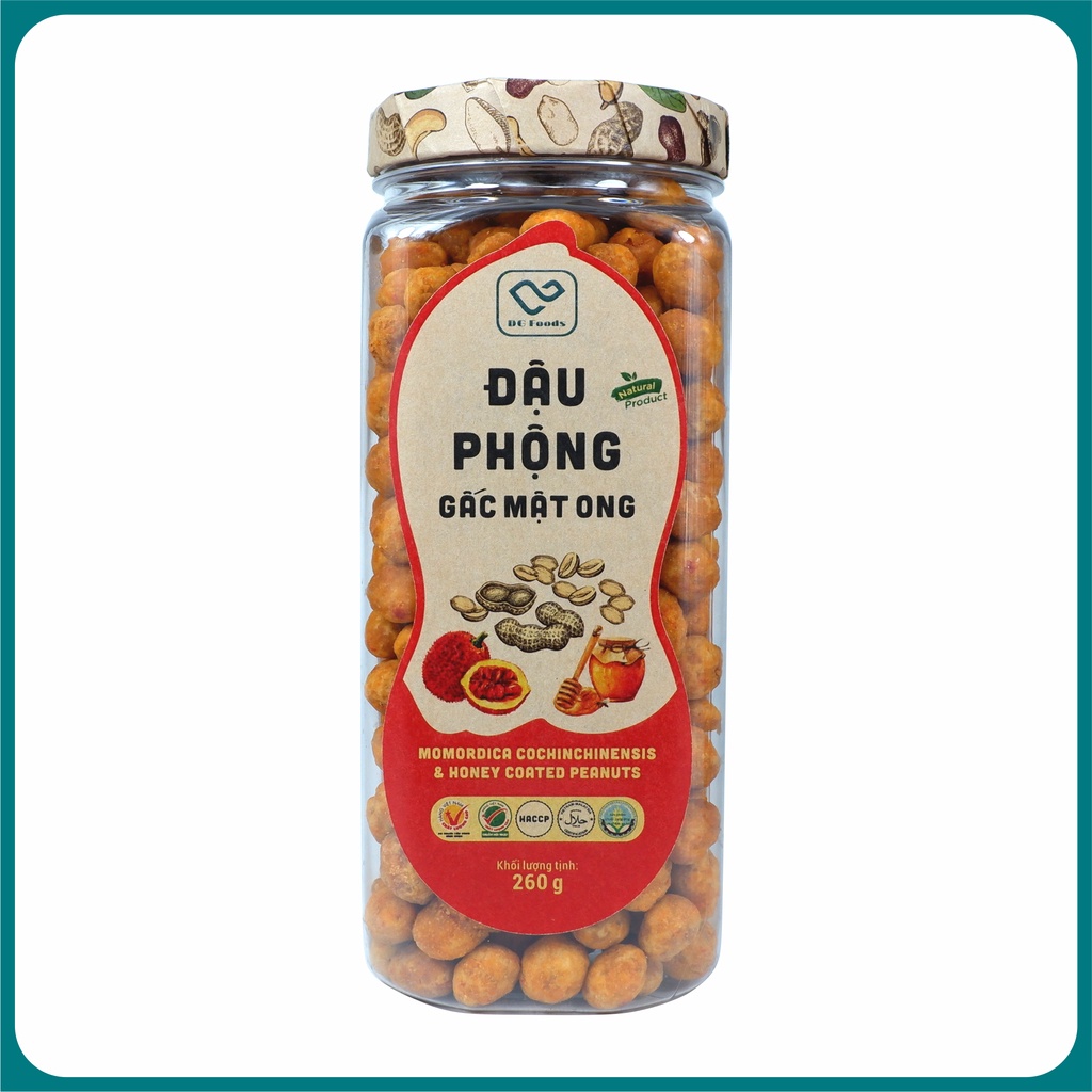 Đậu Phộng, Đậu Hà Lan, Đậu Nành DGfoods/ Ăn chay được/ Hàng Việt Nam Chất lượng cao/ HACCP/ HALAL