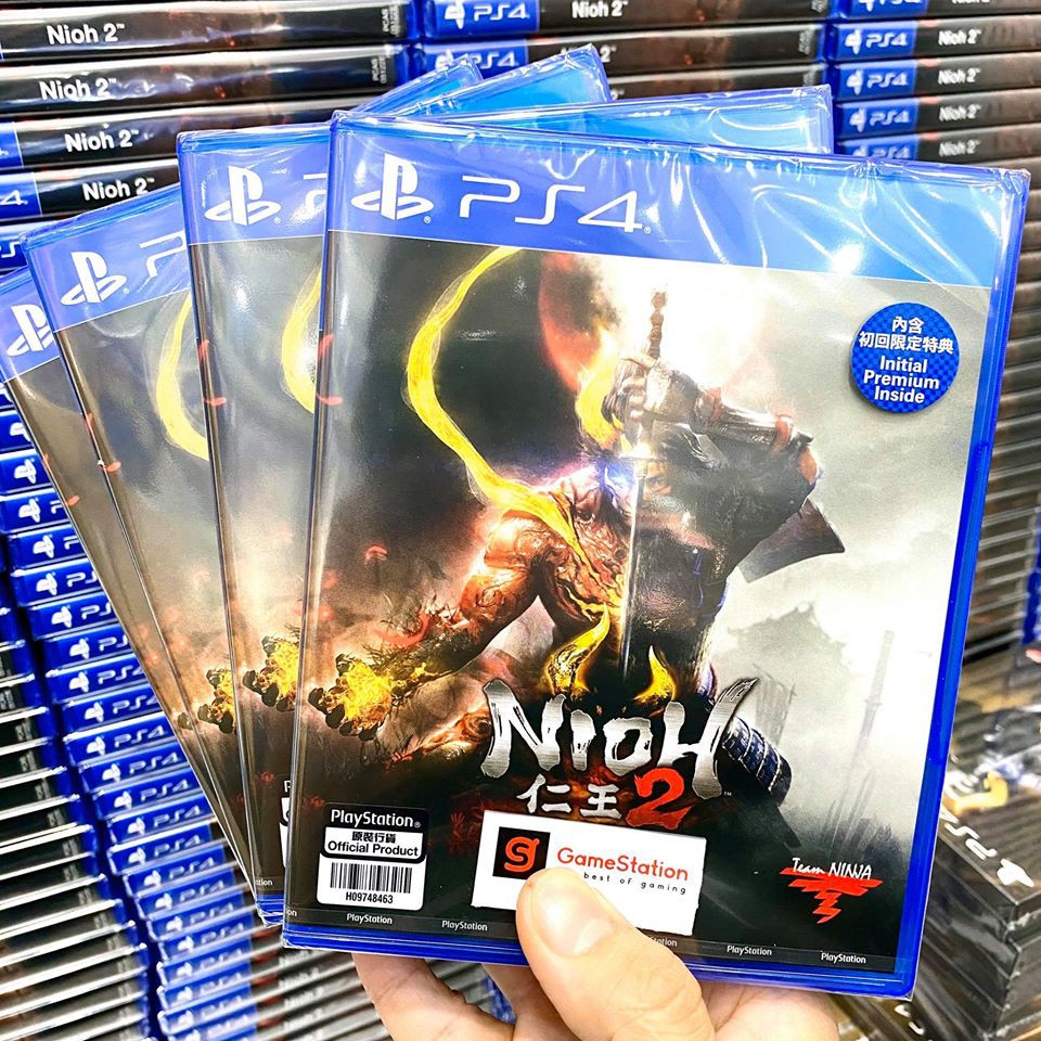 [Mã SKAMCLU9 giảm 10% đơn 100K] Đĩa Game PS4: NioH 2 Standard - hệ Asia