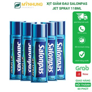 Xịt giảm đau salonpas jet spray 118ml