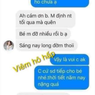 Tinh dầu thảo mộc viêm đường hô hấp 5ml