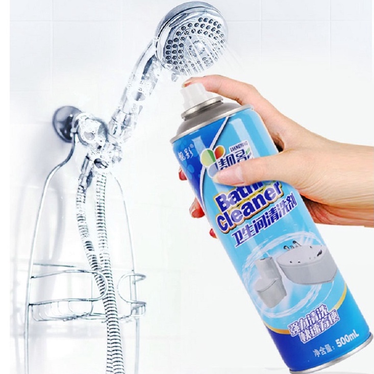 Nước Xịt Nhà Tắm Đa Năng 500ml - Nước Tẩy Rửa Sáng Bóng Khử Mùi Hôi,Vết Ố, Mốc, Rỉ Sét MMS 101213