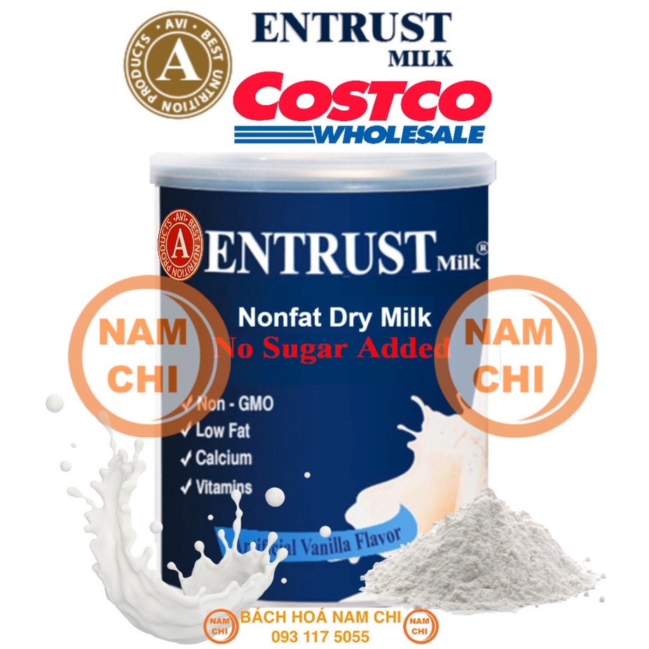 Sữa Bột Tiểu Đường Entrust 400g - Chính Hãng Mỹ