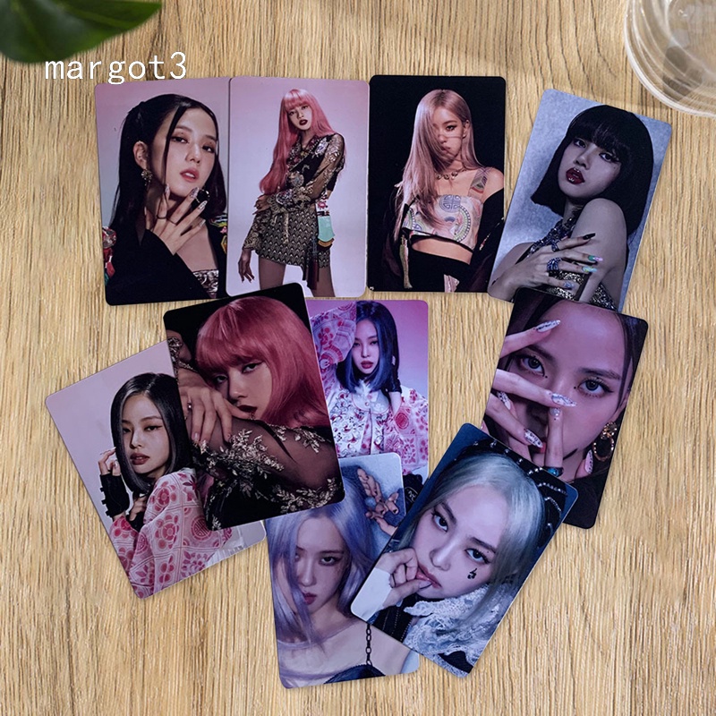 Set 10 tấm thẻ hình LOMO nhóm nhạc Blackpink