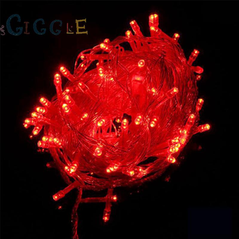 10M 100LED String Lights Christmas Tree Decoration Outdoor Fairy Lights