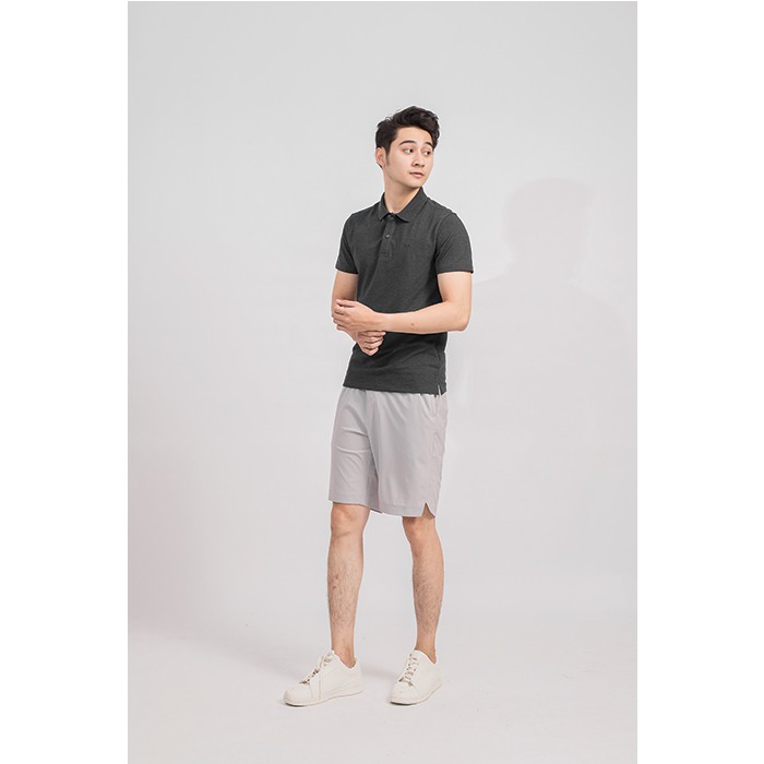 [Mã FASHIONMALLT4 giảm 15% tối đa 30K đơn 150k] Áo thun polo nam cao cấp Aristino Xám 90 APS050S9