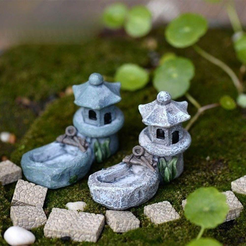 Mô Hình Phong Cảnh Mini Màu Sắc Ngẫu Nhiên Tinh Tế Trang Trí Sân Vườn DIY