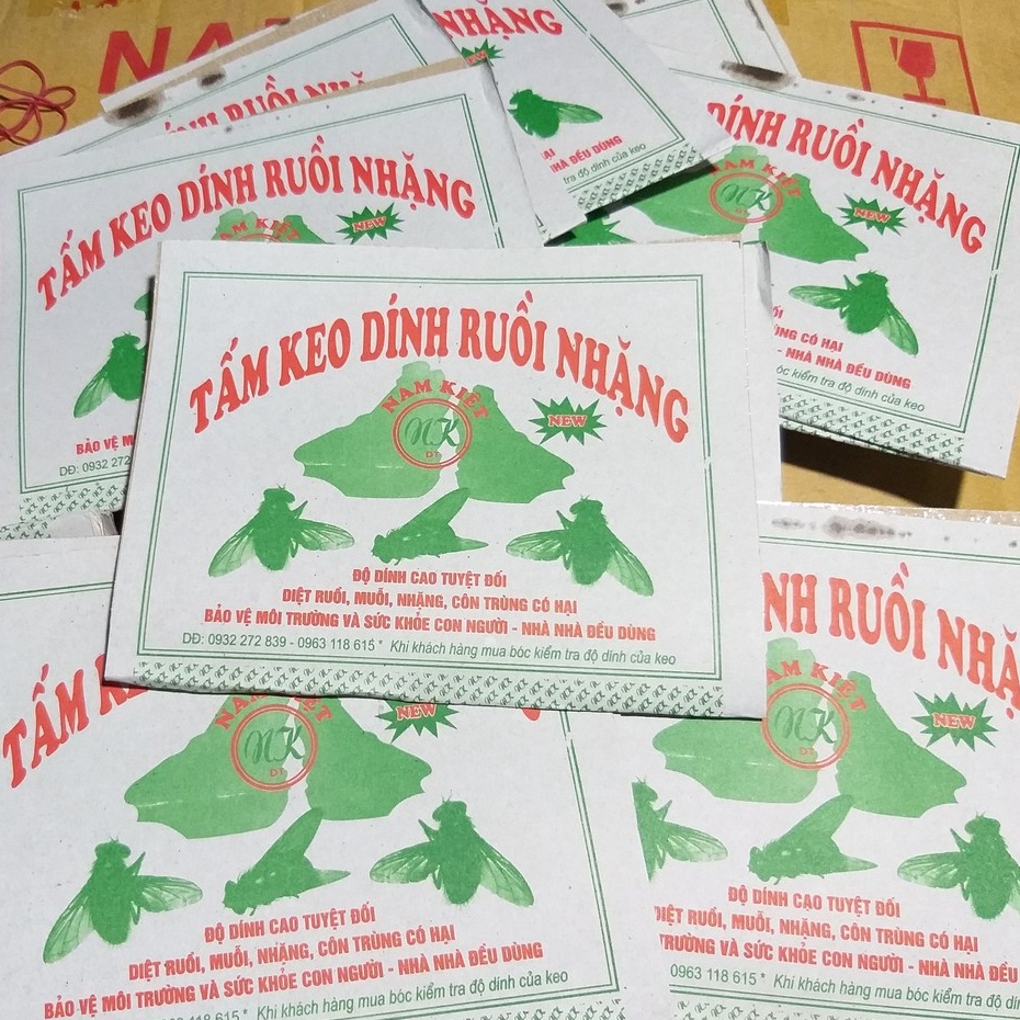 Keo dán ruồi Nam Kiệt  - Keo bẫy ruồi, dính ruồi - Thân thiện với môi trường