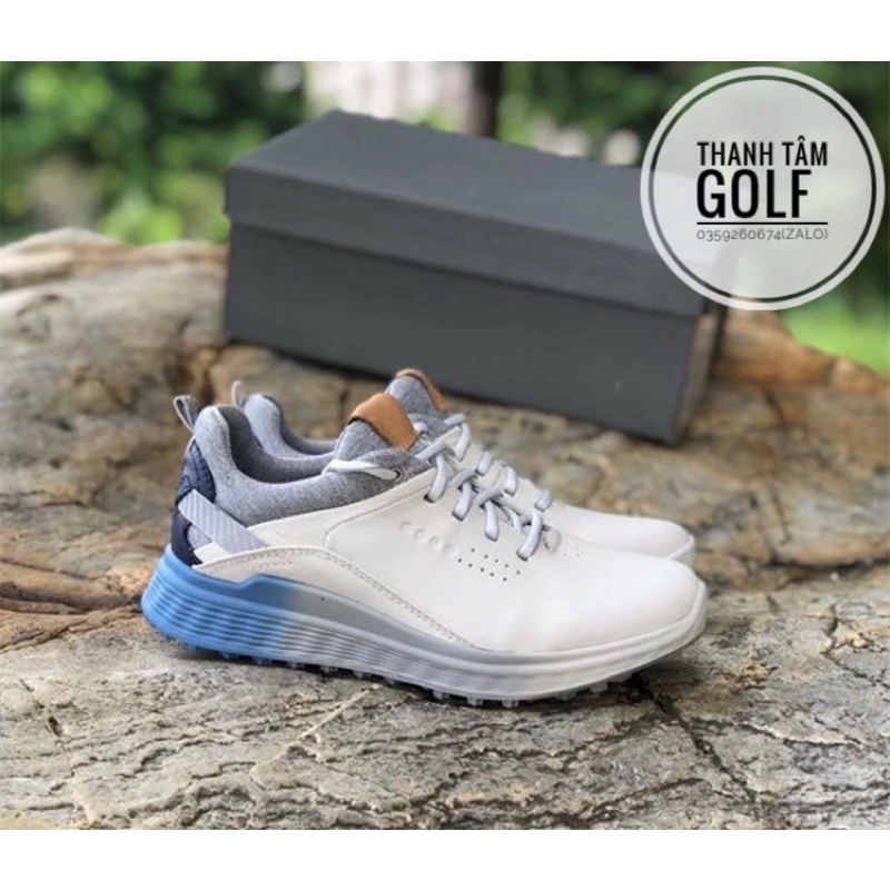 Giày golf ecco nữ dây buộc êm chân,chống nước tốt,golf shoes