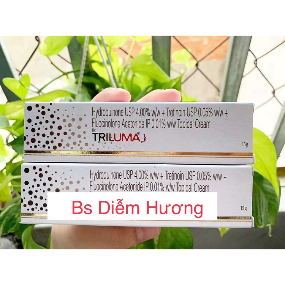 Kem mờ nám , sáng da Trịluma Cream Ấn độ 15g