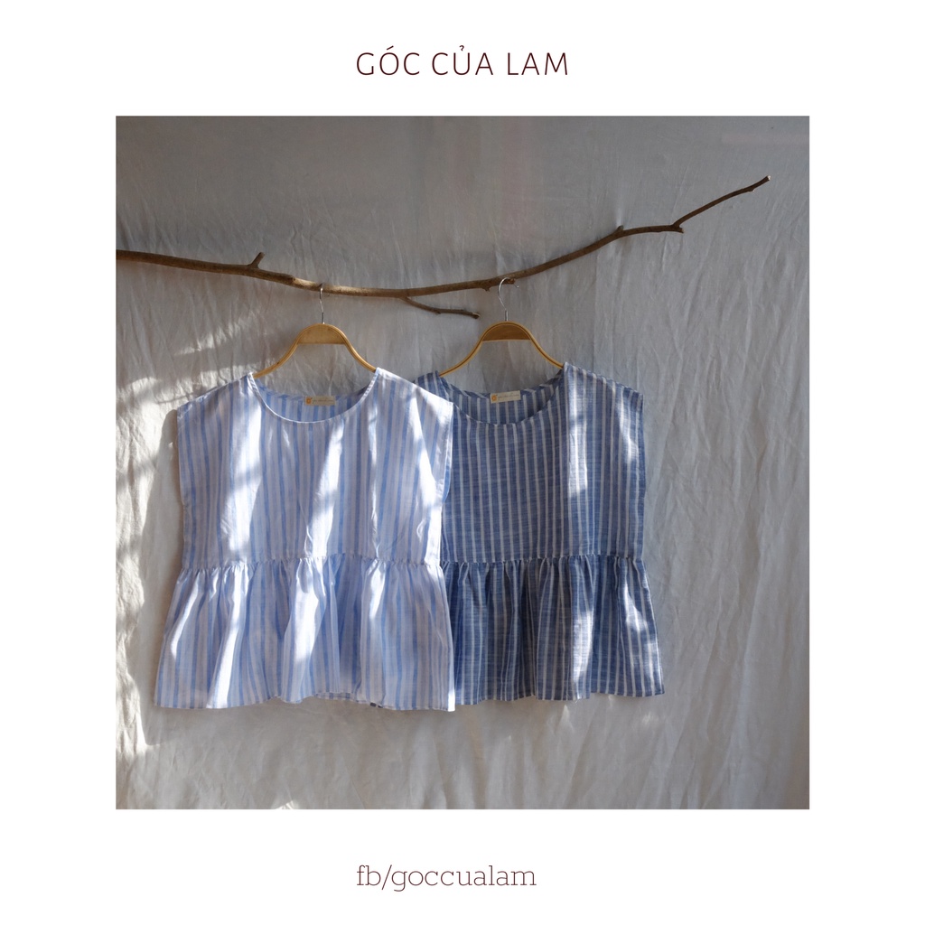 Áo kiểu babydoll Freesize Đơn giản