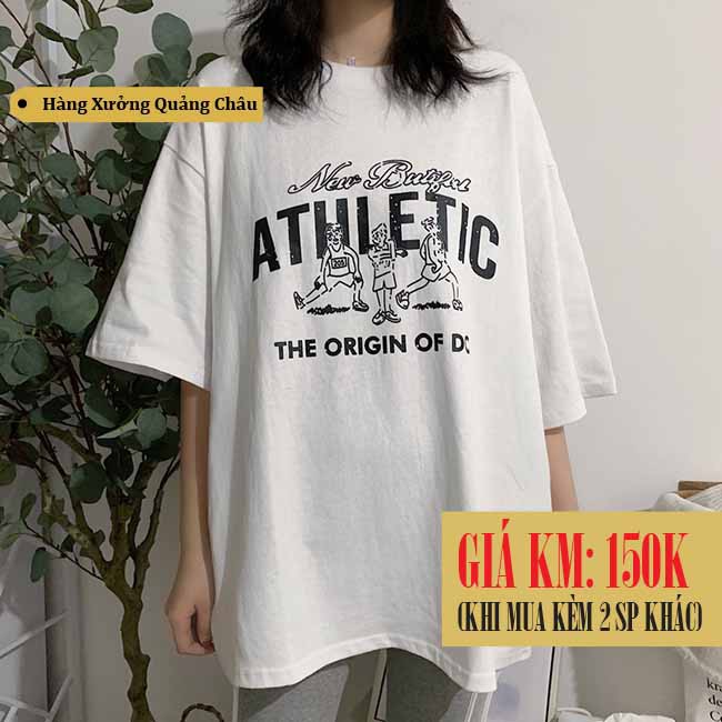 [SẴN] Áo thun nữ form rộng tay lỡUlzzang Quảng Châu ATR77