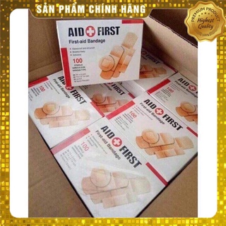 ❄ ❤️[HỘP 100C] ❤️BĂNG DÁN EGO LOẠI 4 MẪU HỘP 100 CHIẾC - Loại trơn