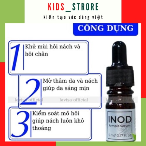 Serum Hôi Nách Inod Huyền Phi Hàng Chĩnh Hãng Che Tên Sản Phẩm