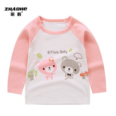 Hàng Quảng Châu Áo dài tay chui đầu cho bé 6-8kg size 73