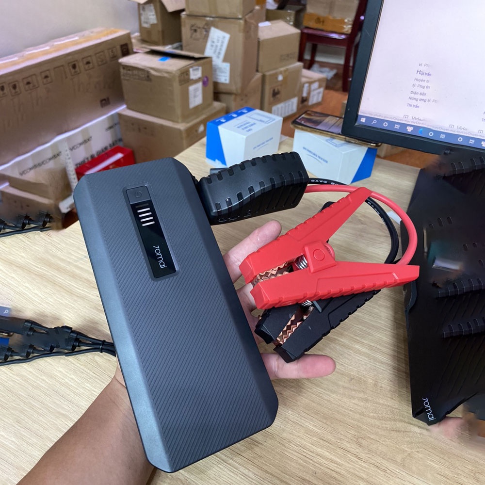Bộ kích điện bình ắc quy xe ô tô Xiaomi 70mai Midrive PS06 - Bảo hành 12 tháng