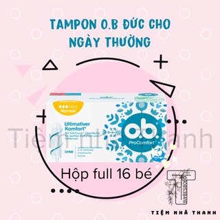 Băng vệ sinh dạng Tampon Đức siêu thoải mái