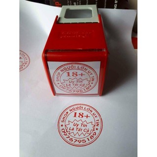 Dấu tròn cỡ 3,8cm x 3,8cm