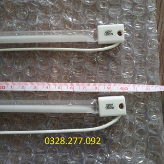 Đèn Sấy hồng ngoại 1500w 40cm trắng 1/2