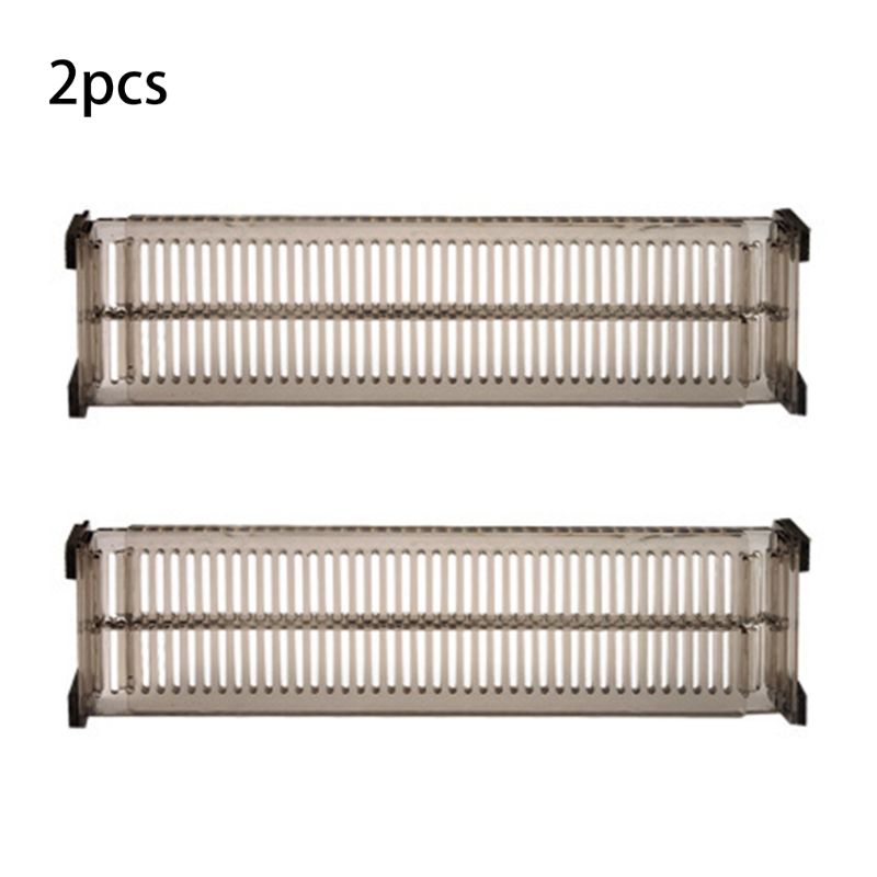 Set 2 Thanh Nhựa Chia Ngăn Đựng Vớ Tiện Lợi