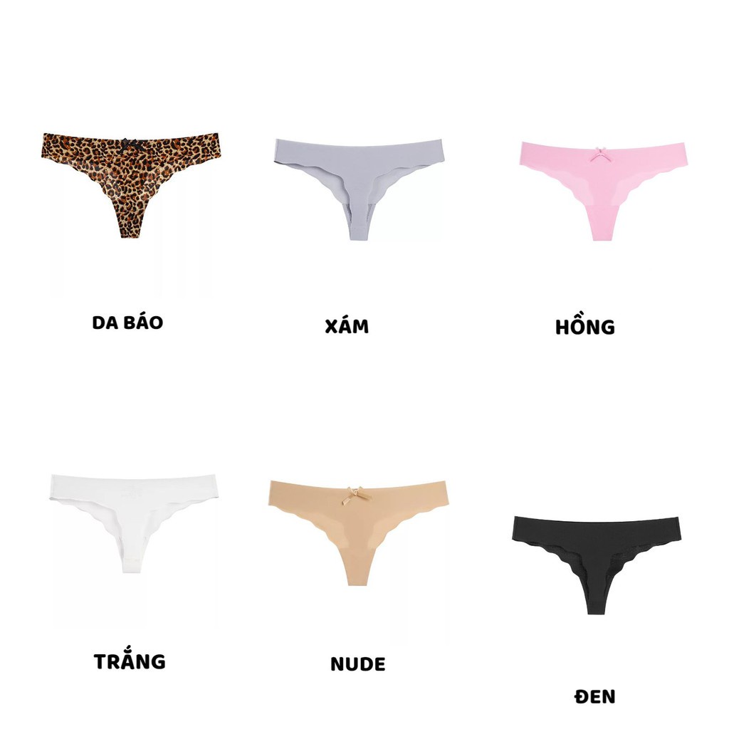 Quần Lót Nữ - Quần Lót Đúc Su lọt khe thoáng mát sexy gợi cảm DAN STORE MÃ 9087