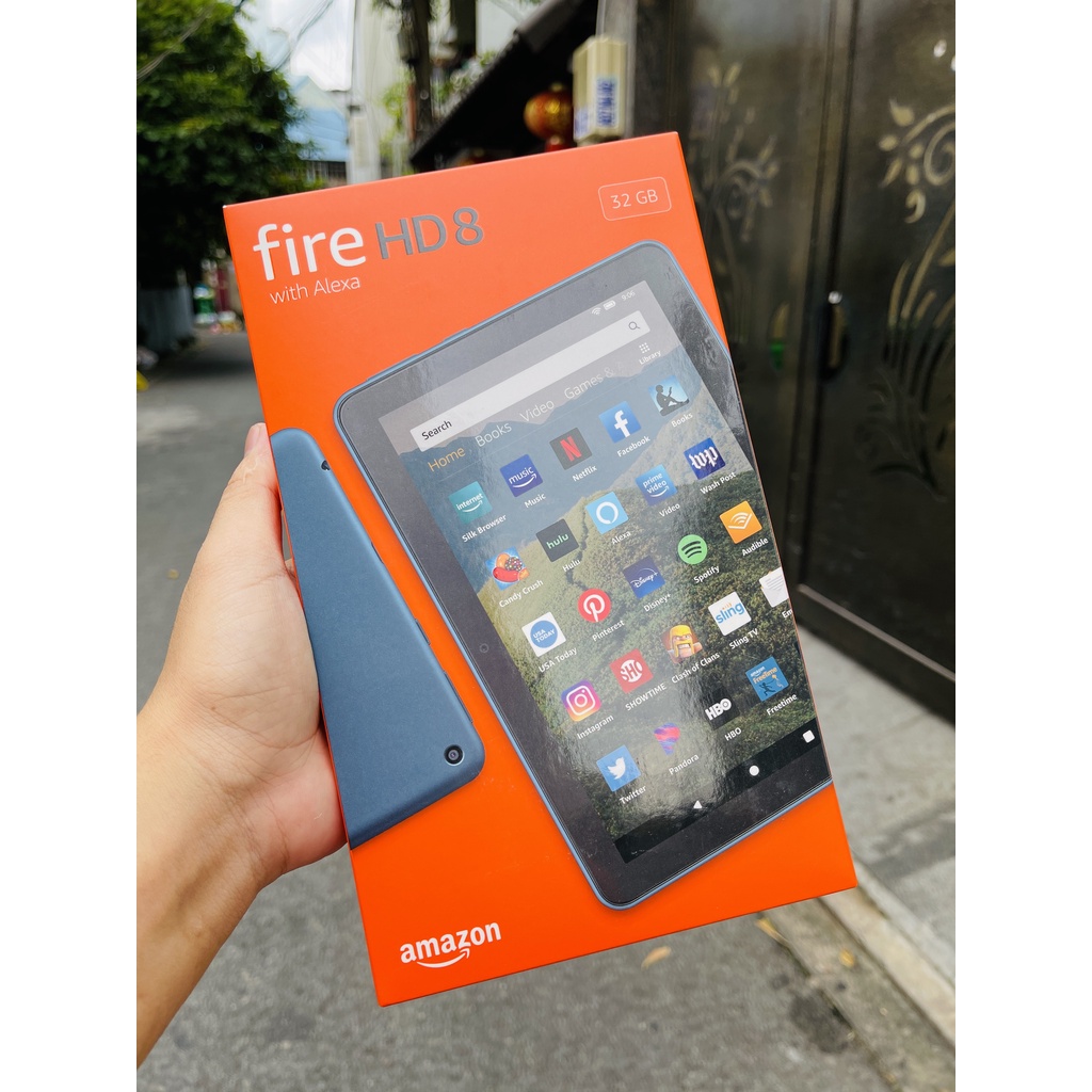 Máy tính bảng Kindle Fire HD 8 - 2020 [Tặng kèm túi chống sốc]