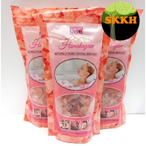 [COMBO 3] Túi 300g đá muối ngâm chân tắm Khoáng Hồng Himalaya Dạng Hạt skkh