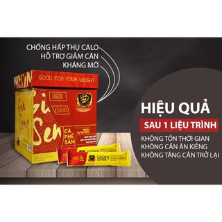 Cà phê sâm giảm cân