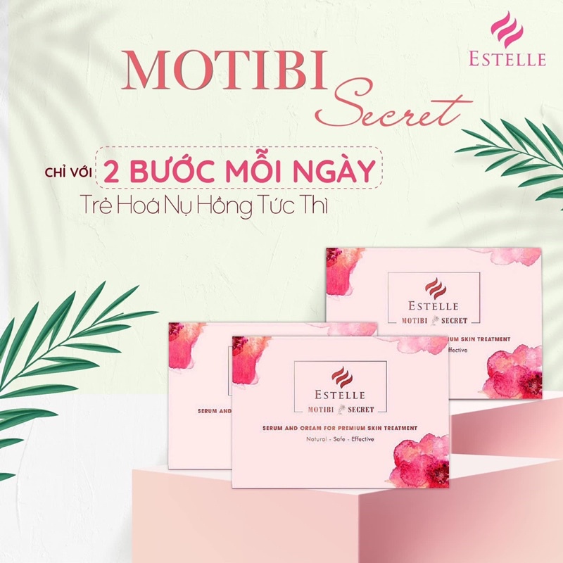 MOTIBI SECRET Làm hồng môi, nhũ hoa, bikini