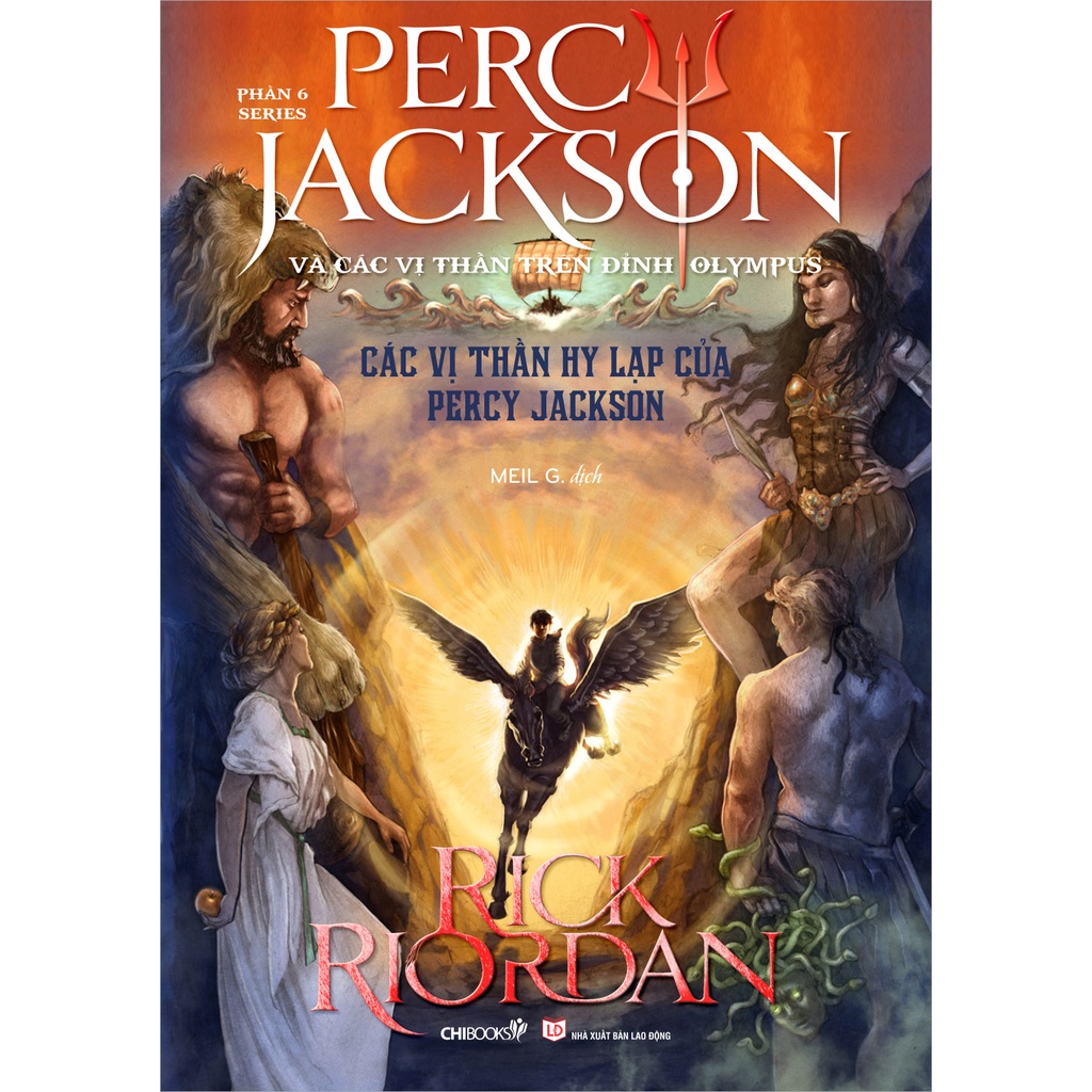 Sách: Các vị thần Hy Lạp của Percy Jackson