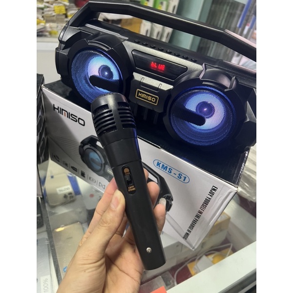Loa hát kèm míc cầm tay KMS-S1
