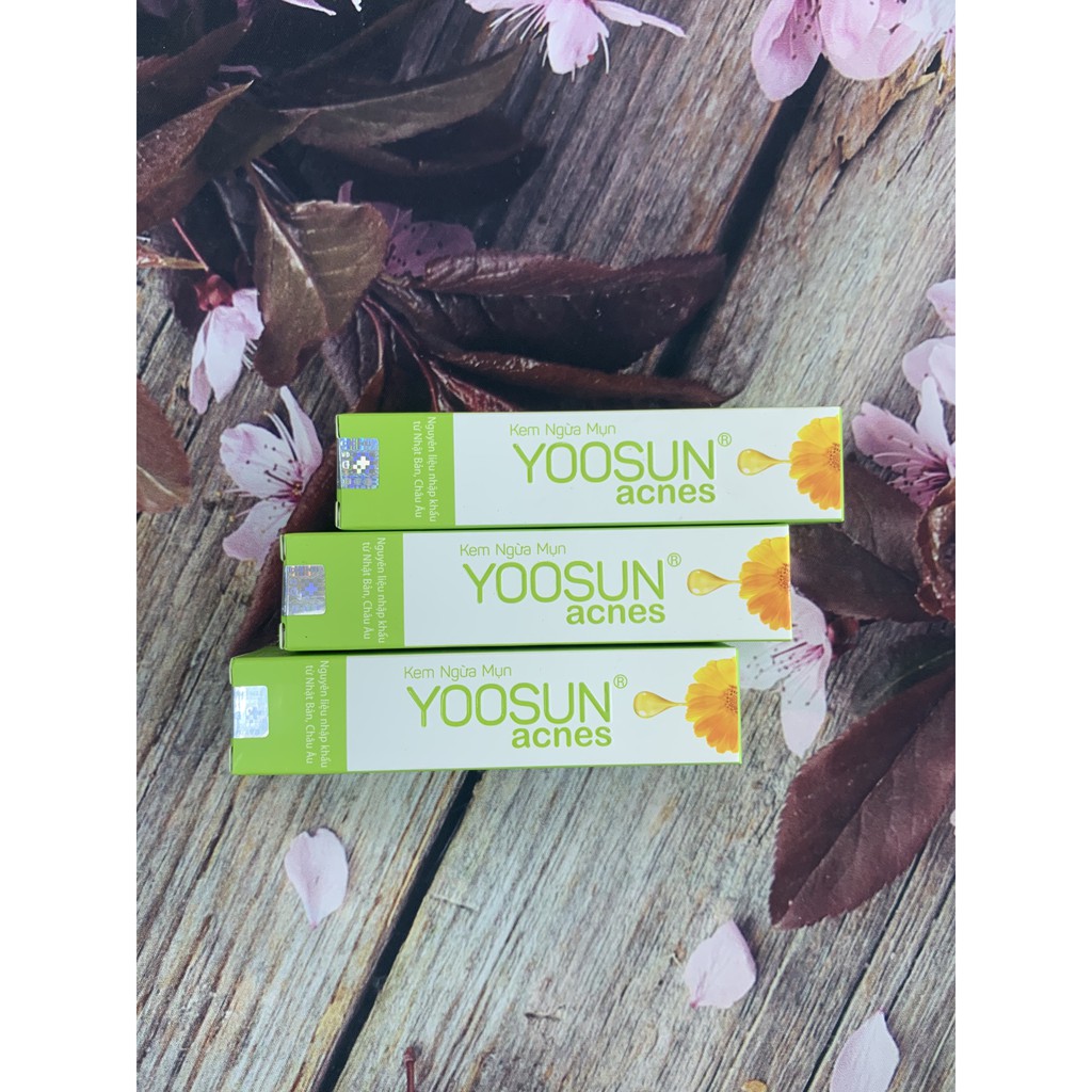  [MUA 1 TẶNG 1] Mua 1 tuýp kem ngừa mụn Yoosun Acnes 15g tặng 1 tuýp Yoosun Acnes 5g | BigBuy360 - bigbuy360.vn