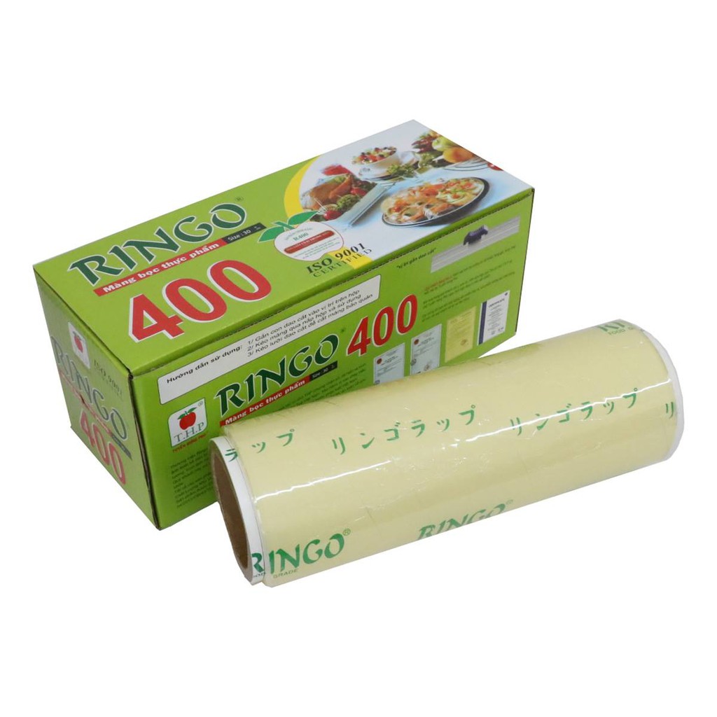 Màng bọc thực phẩm, bọc trái cây RINGO R400 (30cm x 220m)