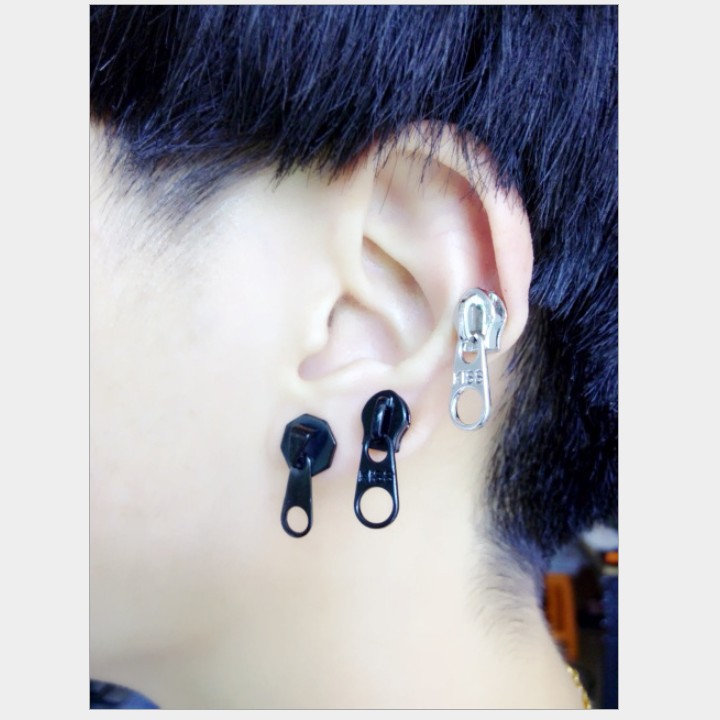 Bông Tai Nam Titan Không Đen TT 1364 - 1 cặp