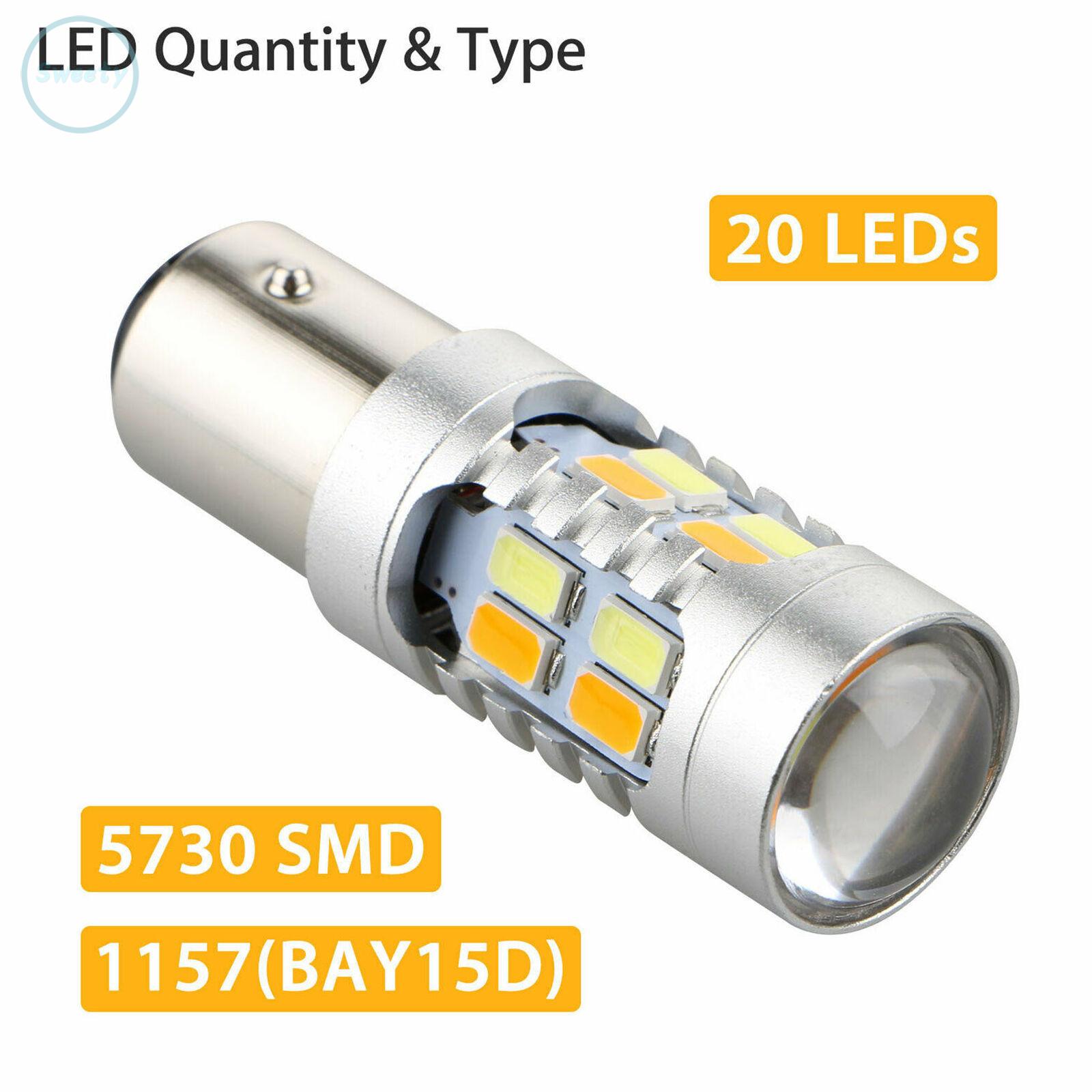 Set 2 Đèn Led Tín Hiệu Cho Xe Ô Tô 1157 Drl