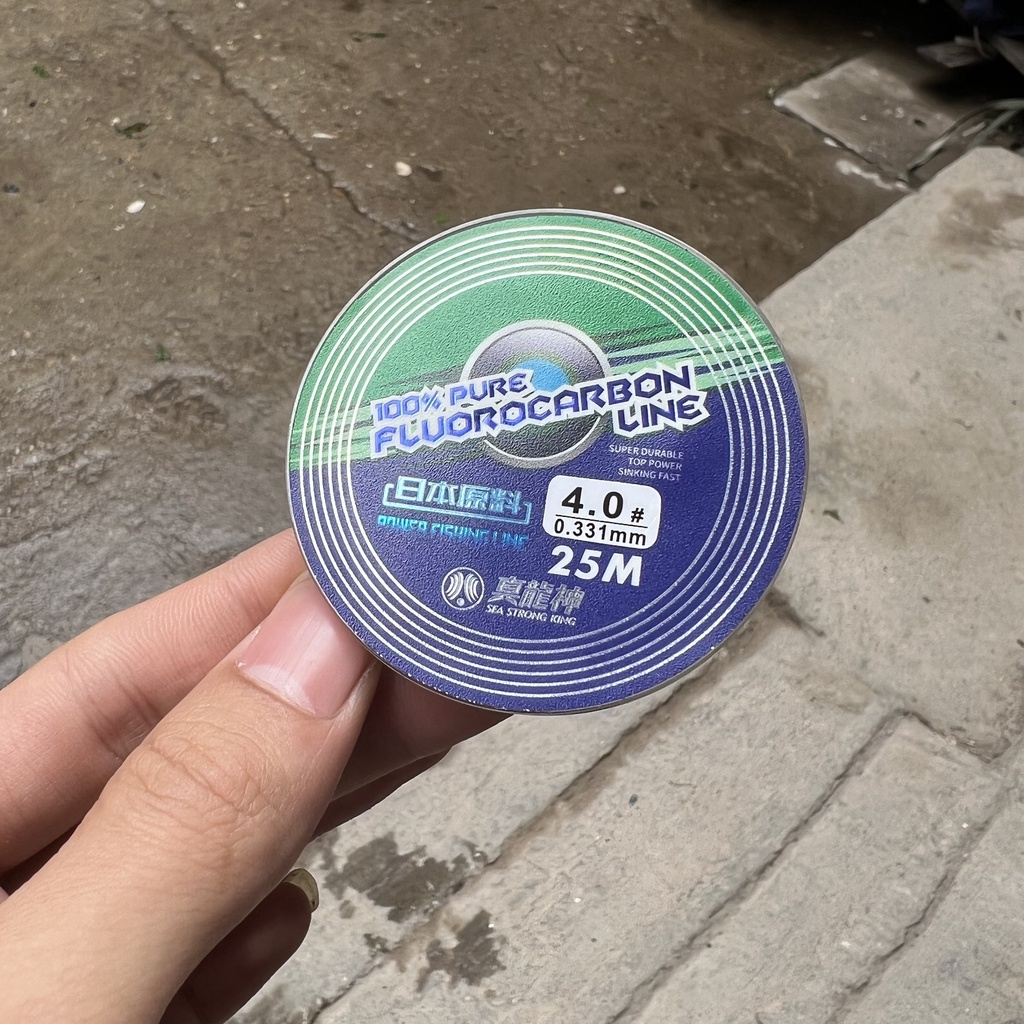 Cước Thẻo Câu Đài Carbon Strong King - 25m