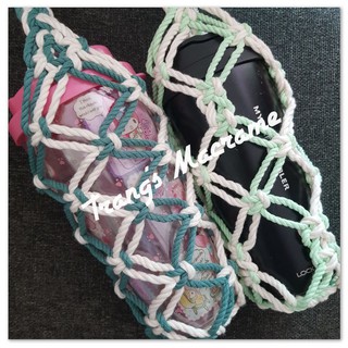 Túi đựng bình nước, bình giữ nhiệt, Macrame - Handmade