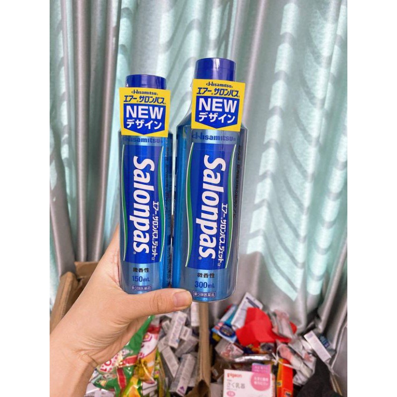CHAI XỊT SALONPAS GIẢM ĐAU NHẬT BẢN (300ML )
