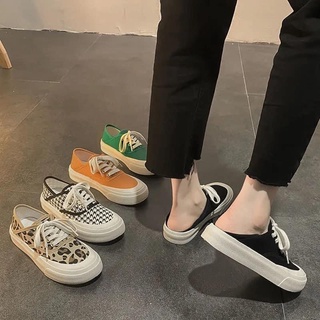 Giày pastel dẫm gót phong cách uzzalang